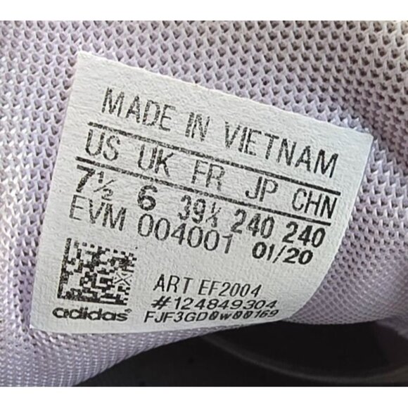 Adidas Womens Cloudfoam Pure Running Shoes Sneakers Purple/Gray 7.5 EVM 004001 - Picture 6 of 14